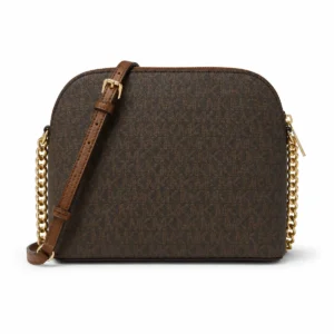 Bolsa Crossbody Michael Kors Monograma Café