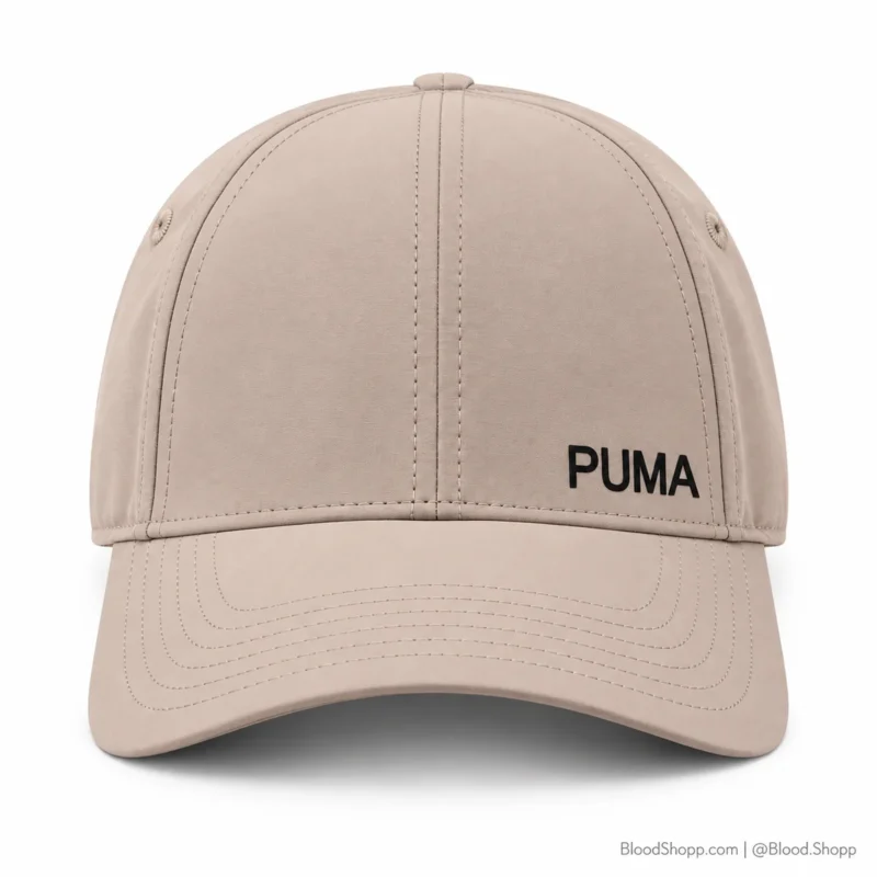 Gorra Puma High Ponytail Beige Ajustable para Mujer