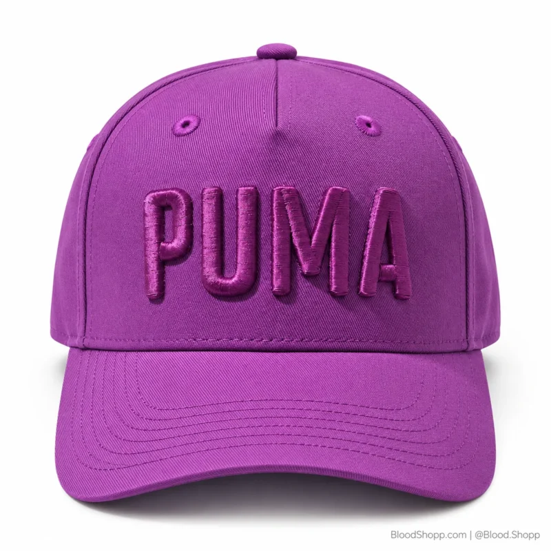 Gorra Puma Stevie Ajustable Morada para Mujer