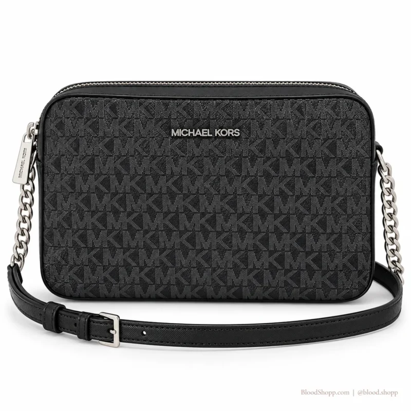 Bolsa Crossbody Michael Kors Jet Set Item LG EW Negra