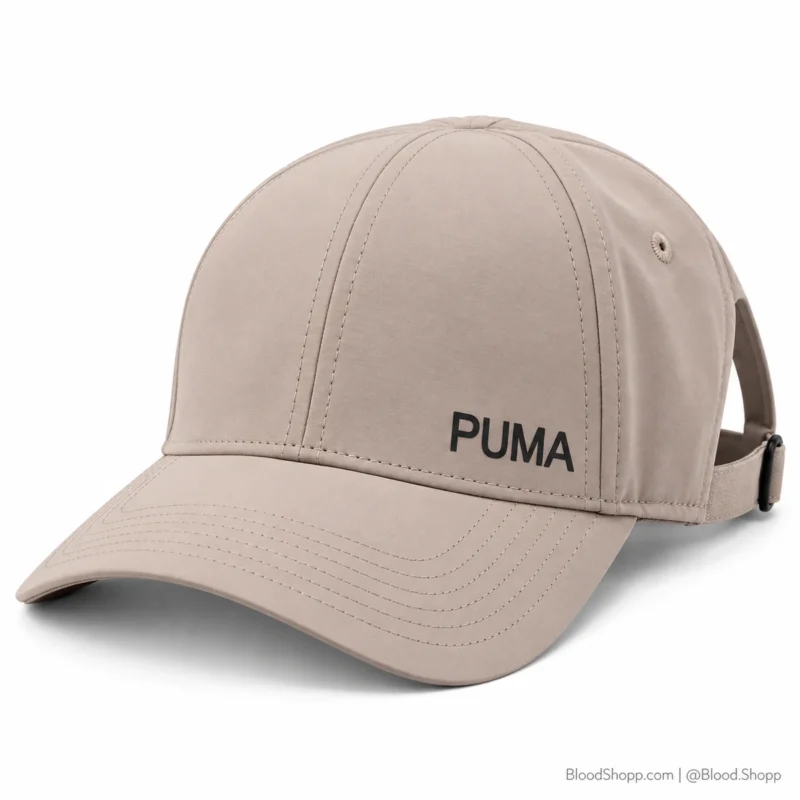 Gorra Puma High Ponytail Beige Ajustable para Mujer