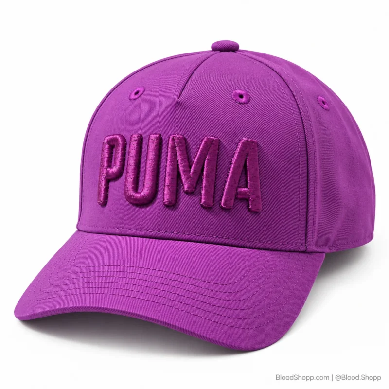 Gorra Puma Stevie Ajustable Morada para Mujer