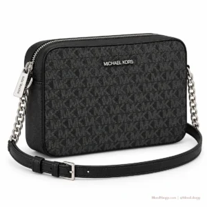Bolsa Crossbody Michael Kors Jet Set Item LG EW Negra