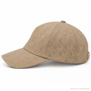 Gorra Michael Kors Monogram Caqui Ajustable