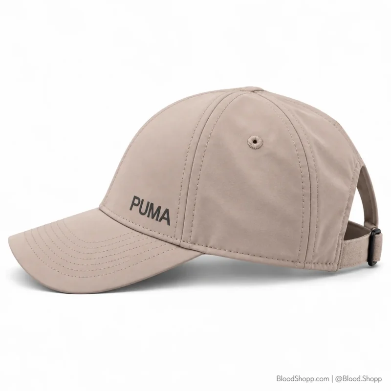 Gorra Puma High Ponytail Beige Ajustable para Mujer
