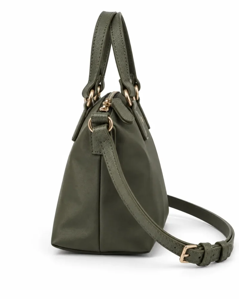 Bolso Mini Tote Crossbody Tommy Hilfiger Meredith II Verde Oliva