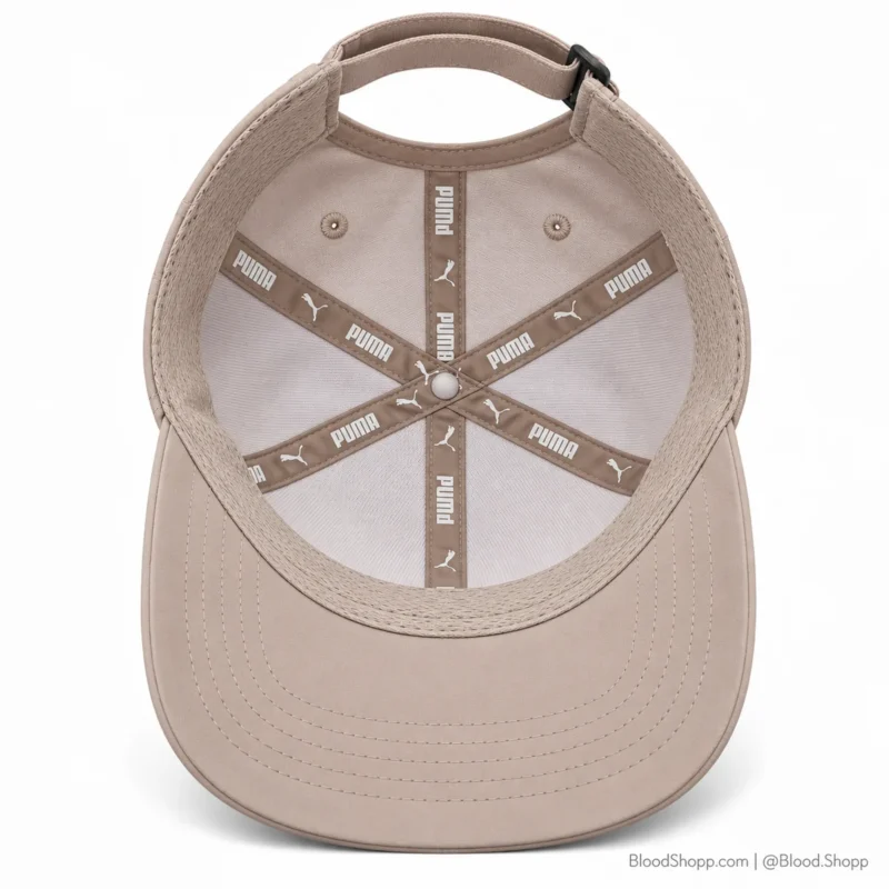 Gorra Puma High Ponytail Beige Ajustable para Mujer