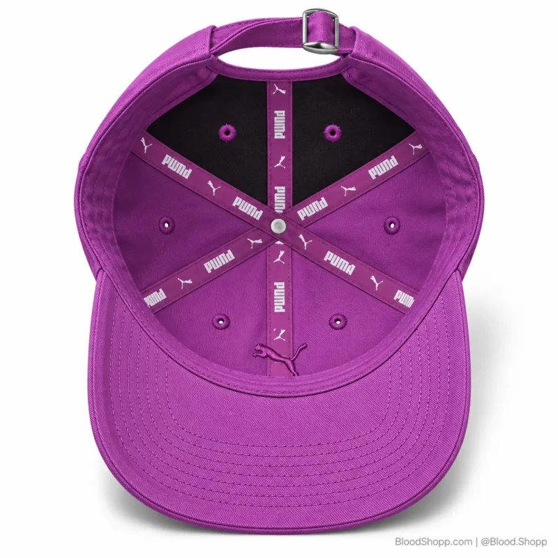Gorra Puma Stevie Ajustable Morada para Mujer