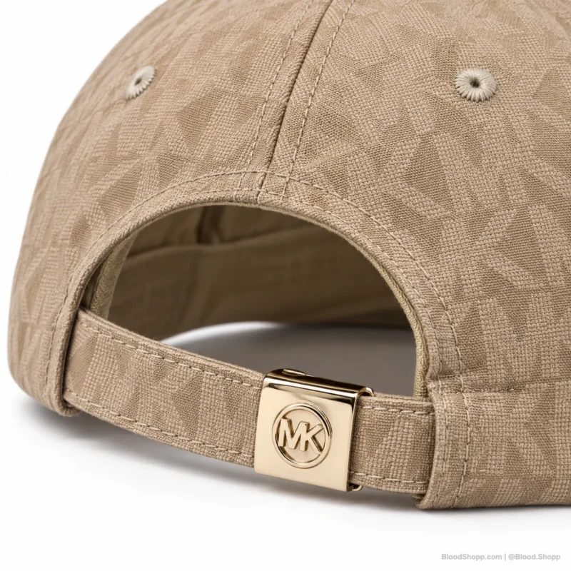 Gorra Michael Kors Monogram Caqui Ajustable