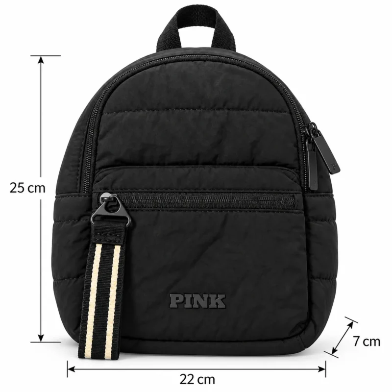 Mochila Mini Convertible PINK by Victoria’s Secret Negra
