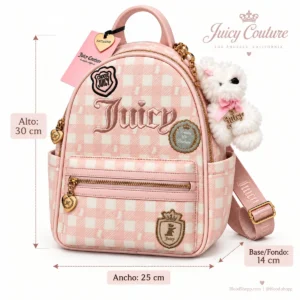 07-bs-mochila-juicy-couture-scottie-medidas Mochila Juicy Couture Study in Style Scottie Pink Clay con Peluche