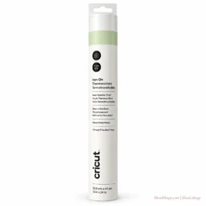 Vinilo termotransferible Cricut Glow-in-the-Dark 30.5 × 61 cm verde