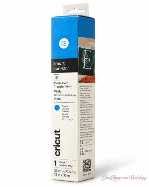 Cricut Smart Iron-On Ocean vinilo termotransferible de 33 x 91.4 cm