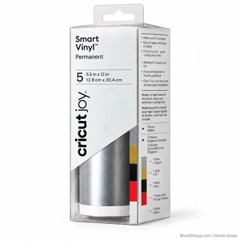 Cricut Joy Smart Vinyl Permanent Elegance – Tres cuartos