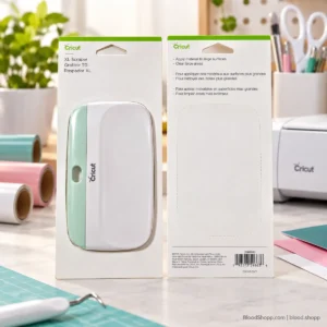Cricut XL Scraper original en ambiente creativo para proyectos de vinil y manualidades